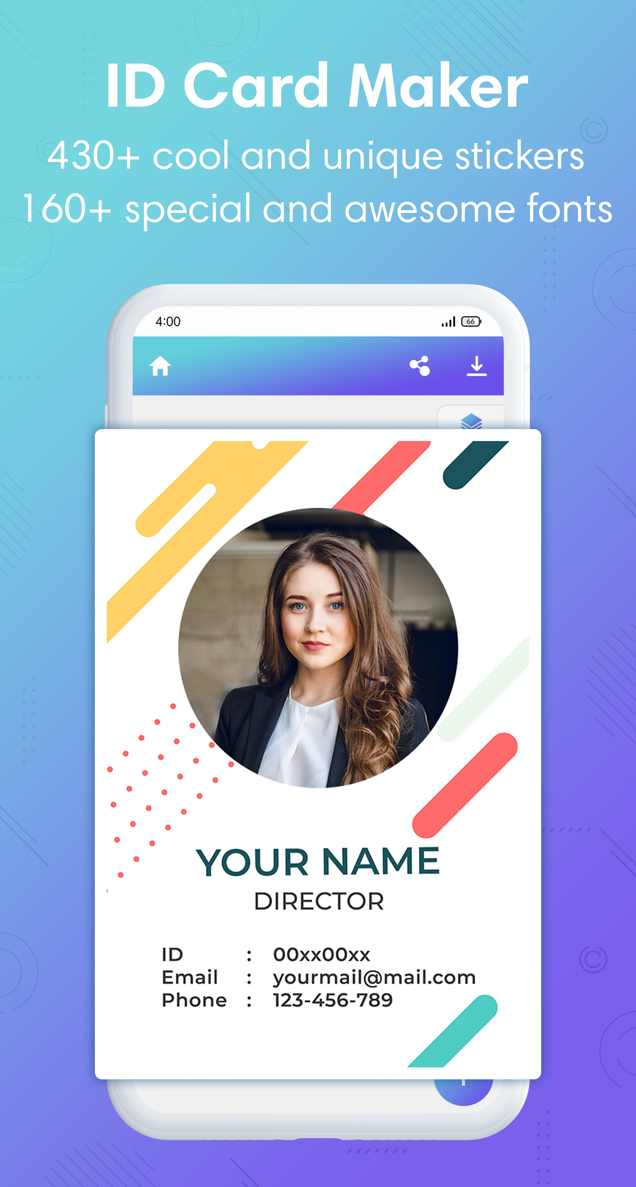 ID Card Maker - Employee ID screenshot